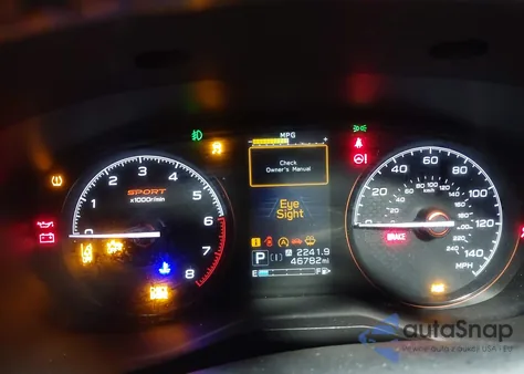 2020 Subaru Forester Sport из США, поврежденный, VIN JF2SKALC5LH512374